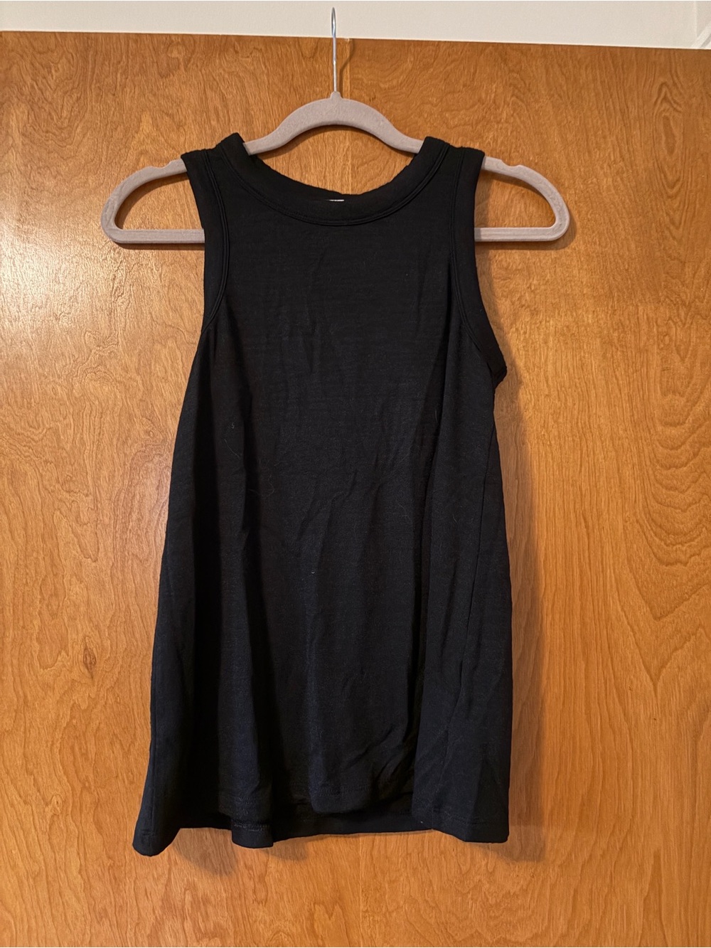 GAP Black Knit Tank Top - Sleeveless Crewneck